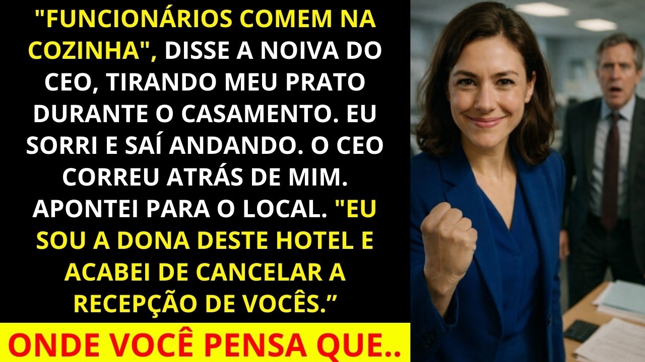 Ele tentou se casar no meu hotel e ela humilhou meus funcionários  então eu cancelei o casamento