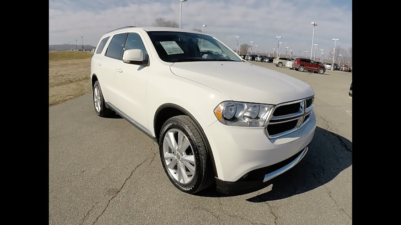 Dodge Durango Crew AWD White 2012 года | Полный привод | Навигация | P10145