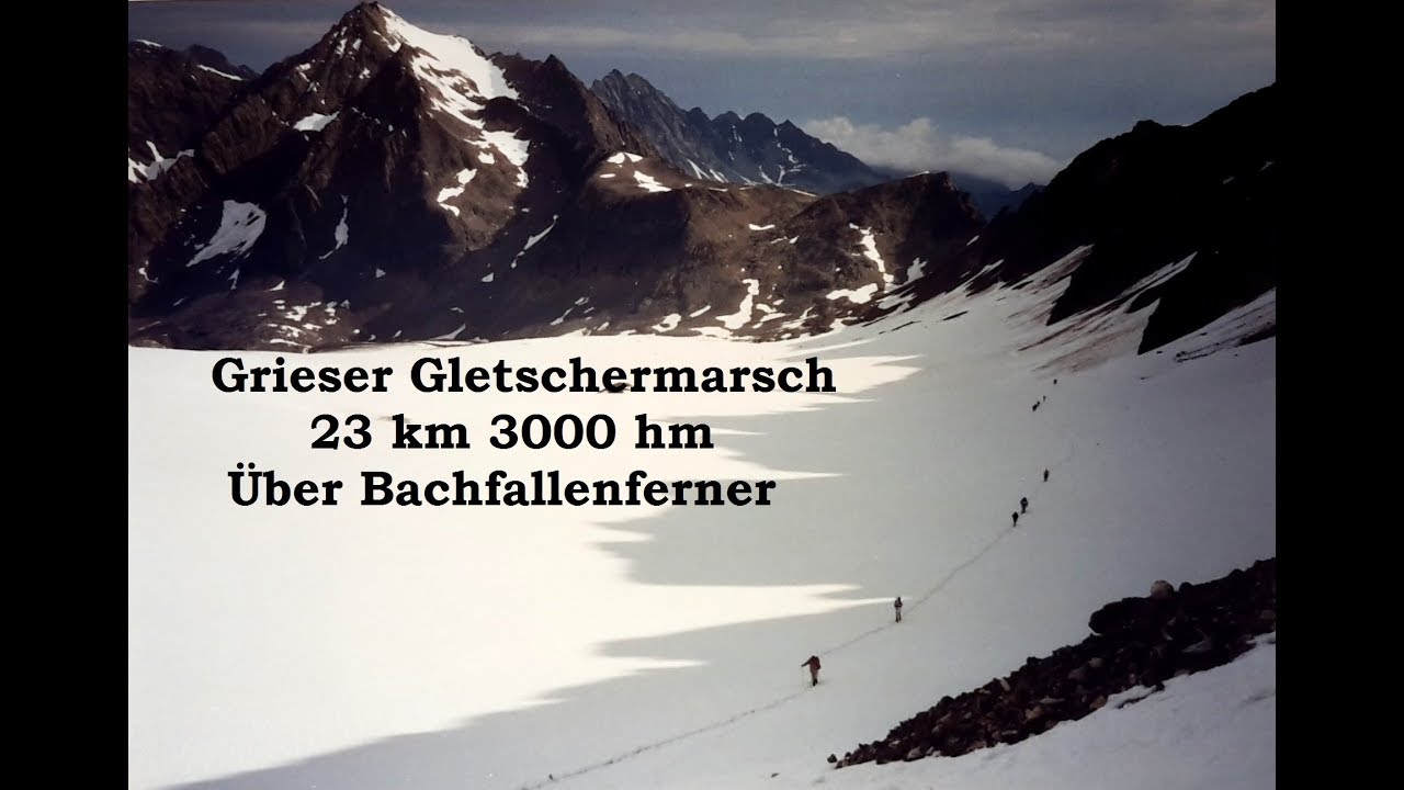 Gletschermarsch Gries-Winnebachseehütte-Bachfallenferner-Gaislehnscharte-Gries