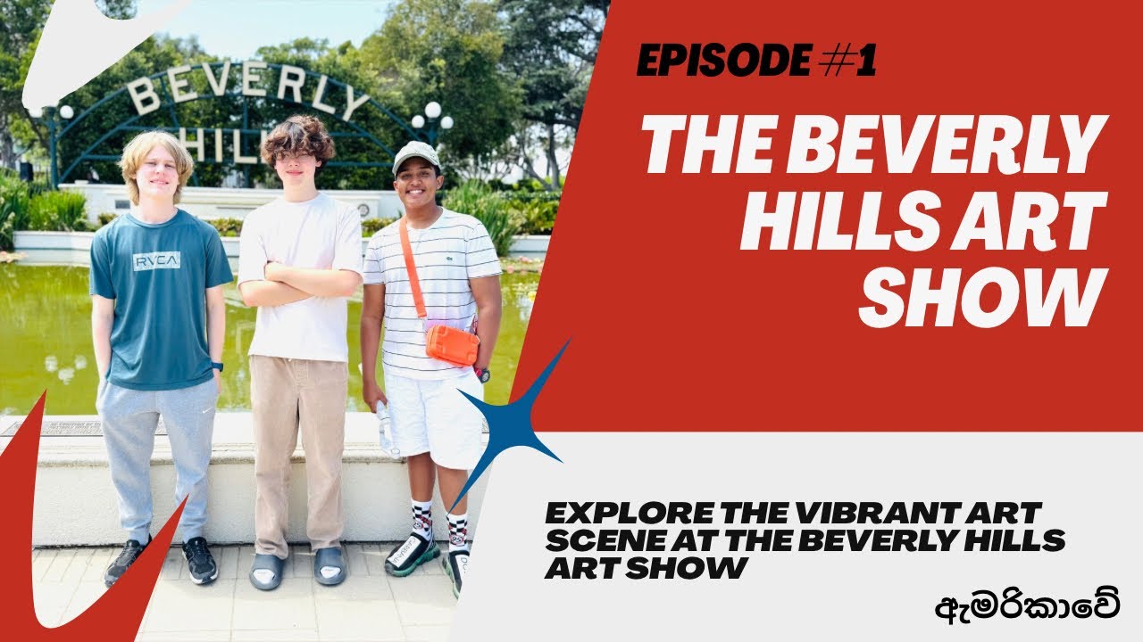 The Beverly Hills Art Show Vlog | Ep.01 🎨