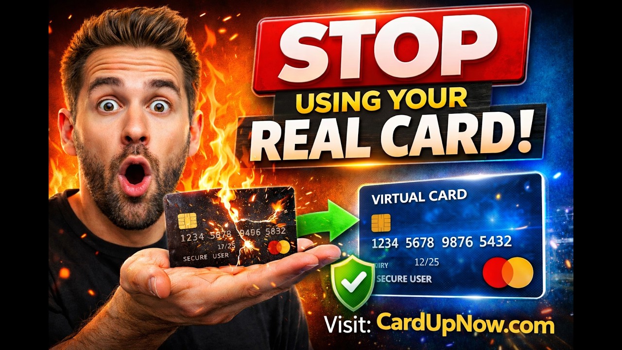 CardUpNow &ndash; Virtual Card for Online Payment (Secure, Instant & Global)