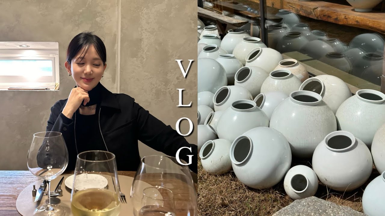 미슐랭 맛집 투어~ 청담 엘픽 스테이크 & 서초 에쌍스 프렌치 다이닝🍽️, 경기도 이천 도재상 쇼핑🛒, 레드불 퍼플에디션 런칭 파티, 달항아리 도예 작업