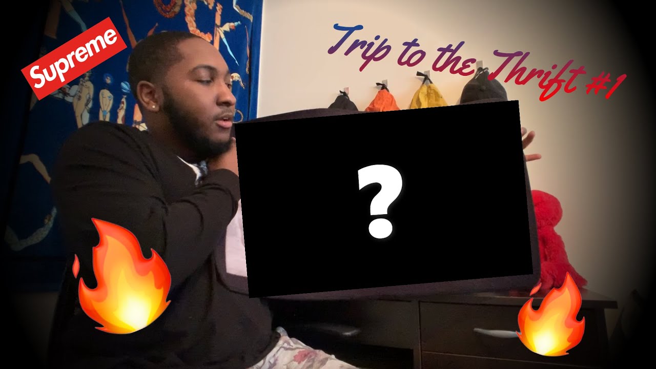 Trip To The Thrift #1/Vintage Haul/Unboxing: Nike, Nascar Tee's, Supreme?!!!