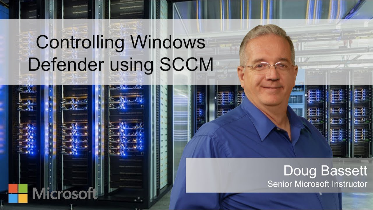 Controlling Windows Defender using SCCM