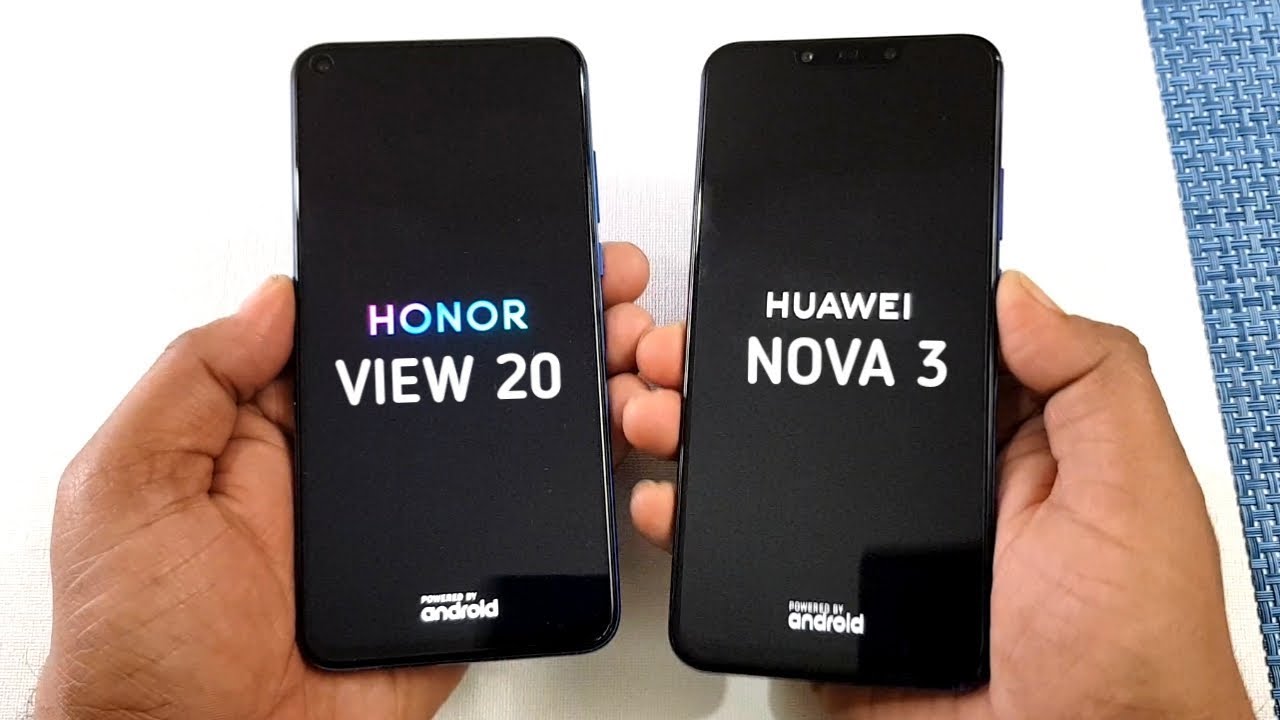 Honor View 20 vs Huawei Nova 3 SpeedTest Comparison !!