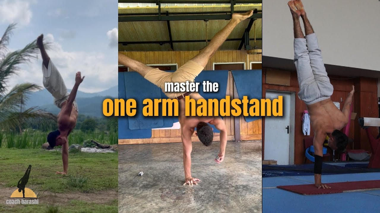 How to do the ONE ARM HANDSTAND| All the STEPS you need to know