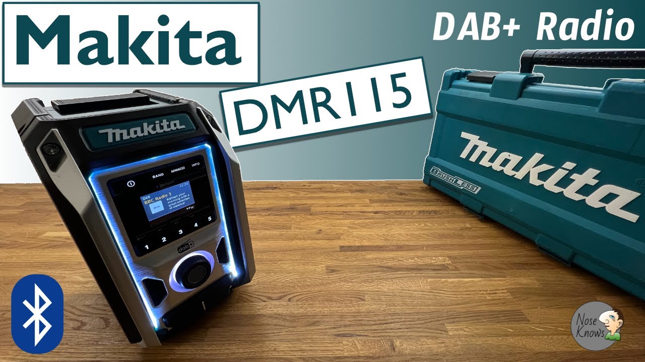 Makita DMR115 Dab plus job site radio - Review and Unboxing. Ideal radio for work or the beach.