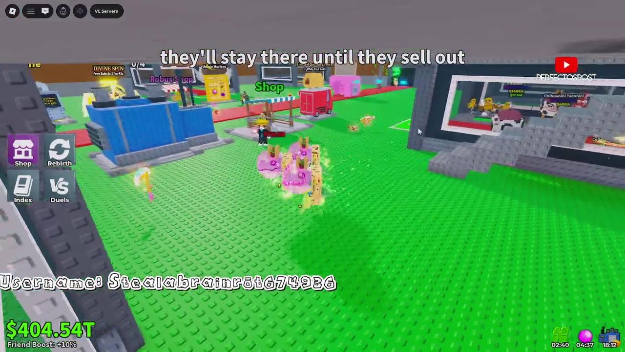 Steal A Brainrot Trading!