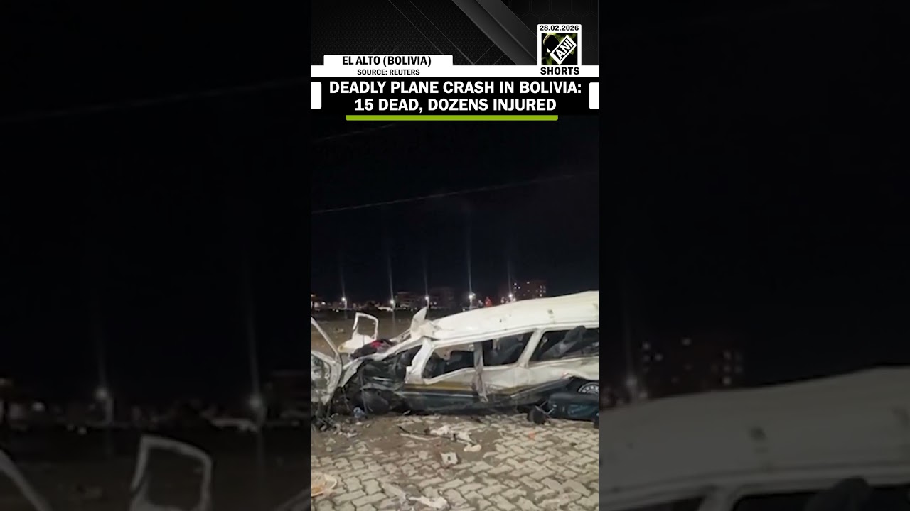 Bolivian Air Force aircraft carrying newly printed banknotes crashes killing 15, injuring dozens