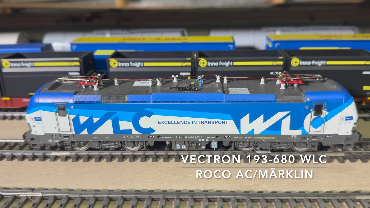 Vectron 193-980 WLC  Roco AC/Märklin  - UHD/4K