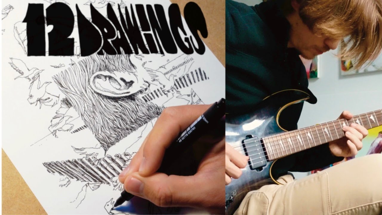 12 drawings for a local bar event / and 