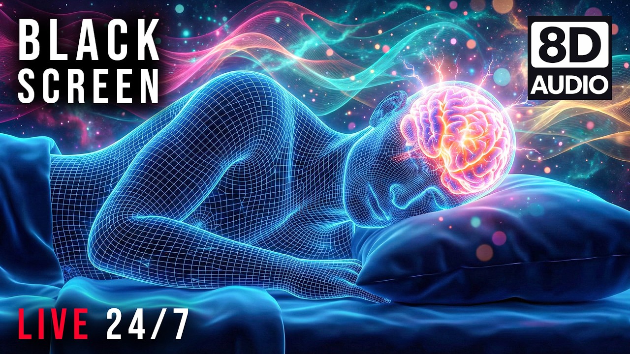 (NO ADS) Brain Massage While You Sleep ★︎ Melatonin Release ★︎ Whole Body Regeneration