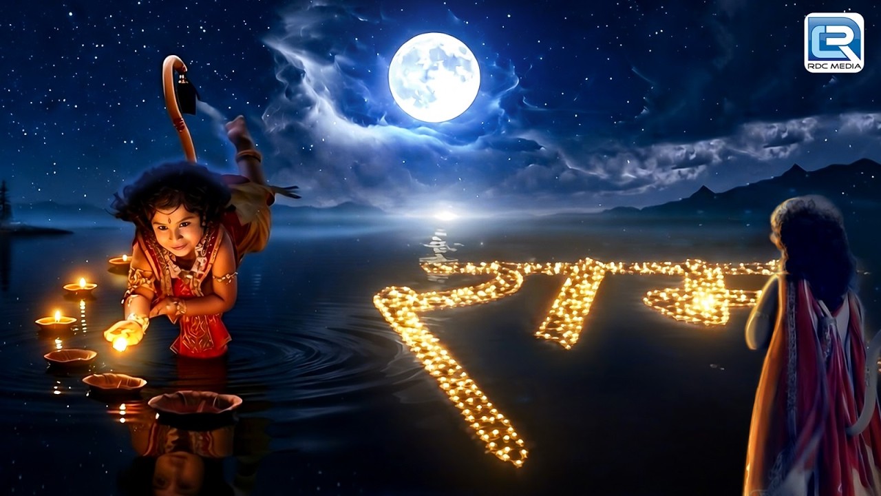 बाल हनुमान ने समुद्र पर दीप जलाकर लिखा राम नाम और जगाई अटूट राम भक्ति की| MAHABALI HANUMAN | 2026