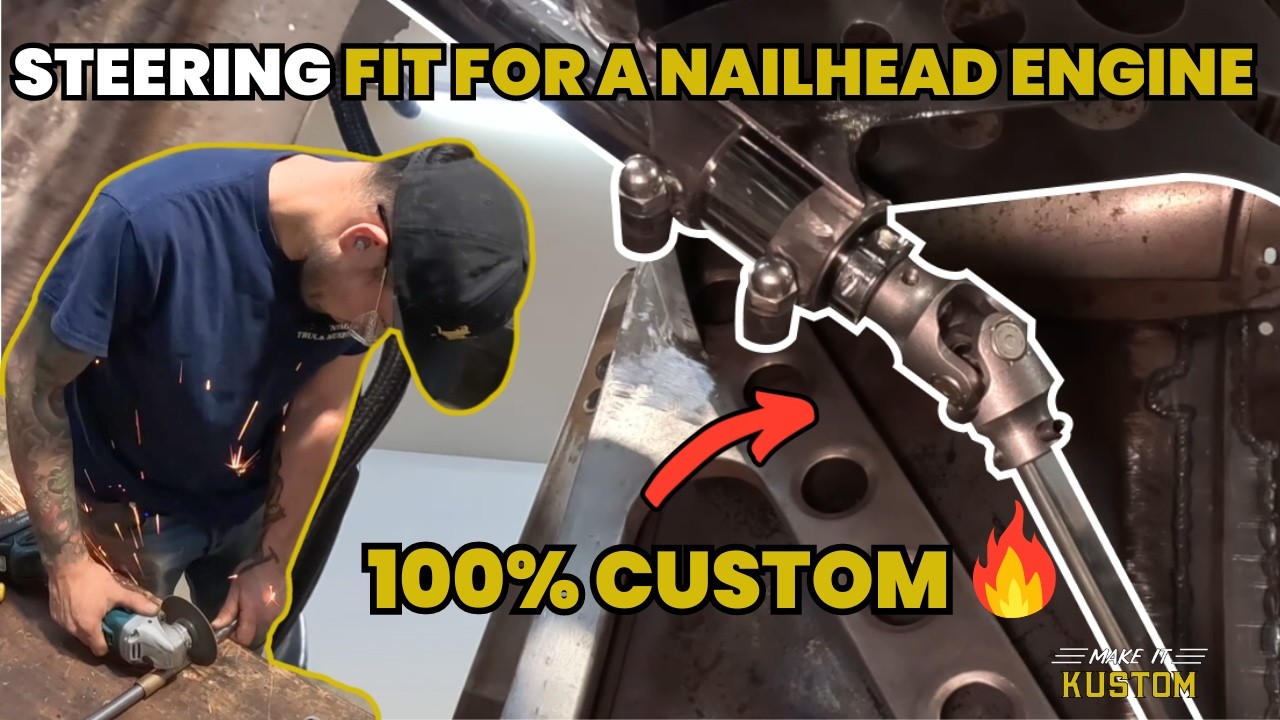 How To Make A Custom Hot Rod Steering Linkage  - 1931 Model A Roadster !