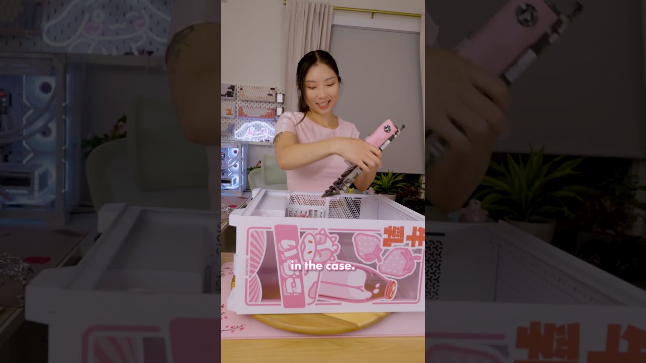 I built an all-pink strawberry milk pc!