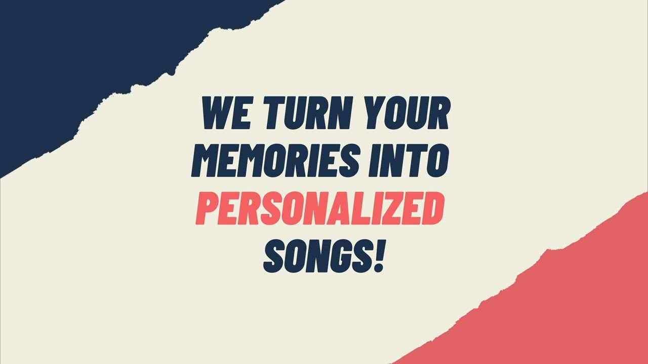 Create a Custom Song for Your Loved Ones &ndash; The Perfect Personalized Gift!