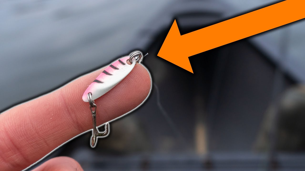 Winter Fishing With A TINY SPOON!