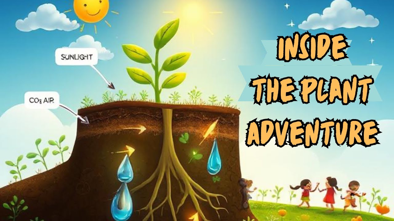 Inside the plant adventure #howPlantsMakeTheirOwnFood?