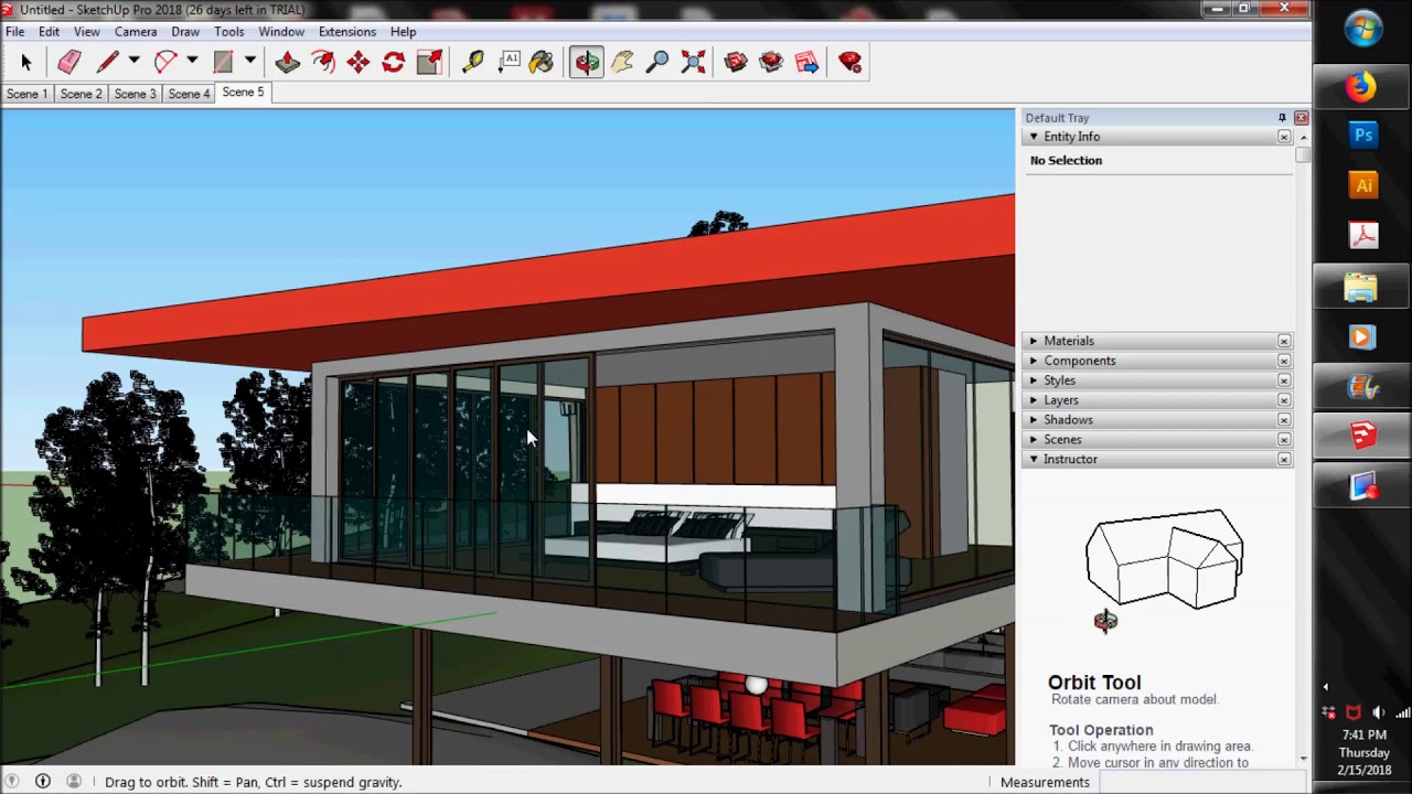 SketchUp Pro 2018 Animation Tutorial