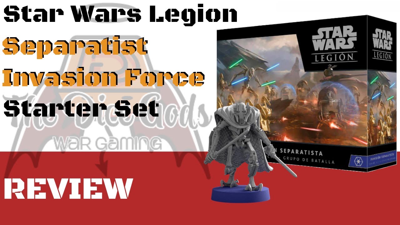 Star Wars Legion Separatist Invasion Force Starter Set Review
