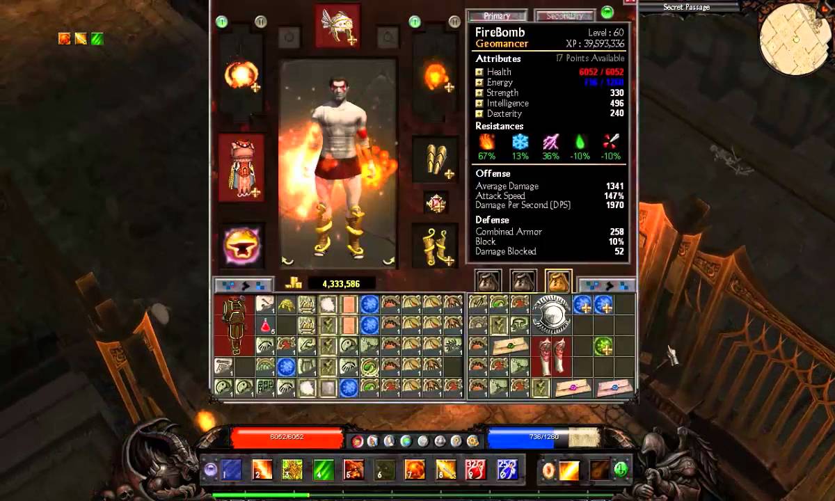 Secrets of Titan Quest Soulvizier mod