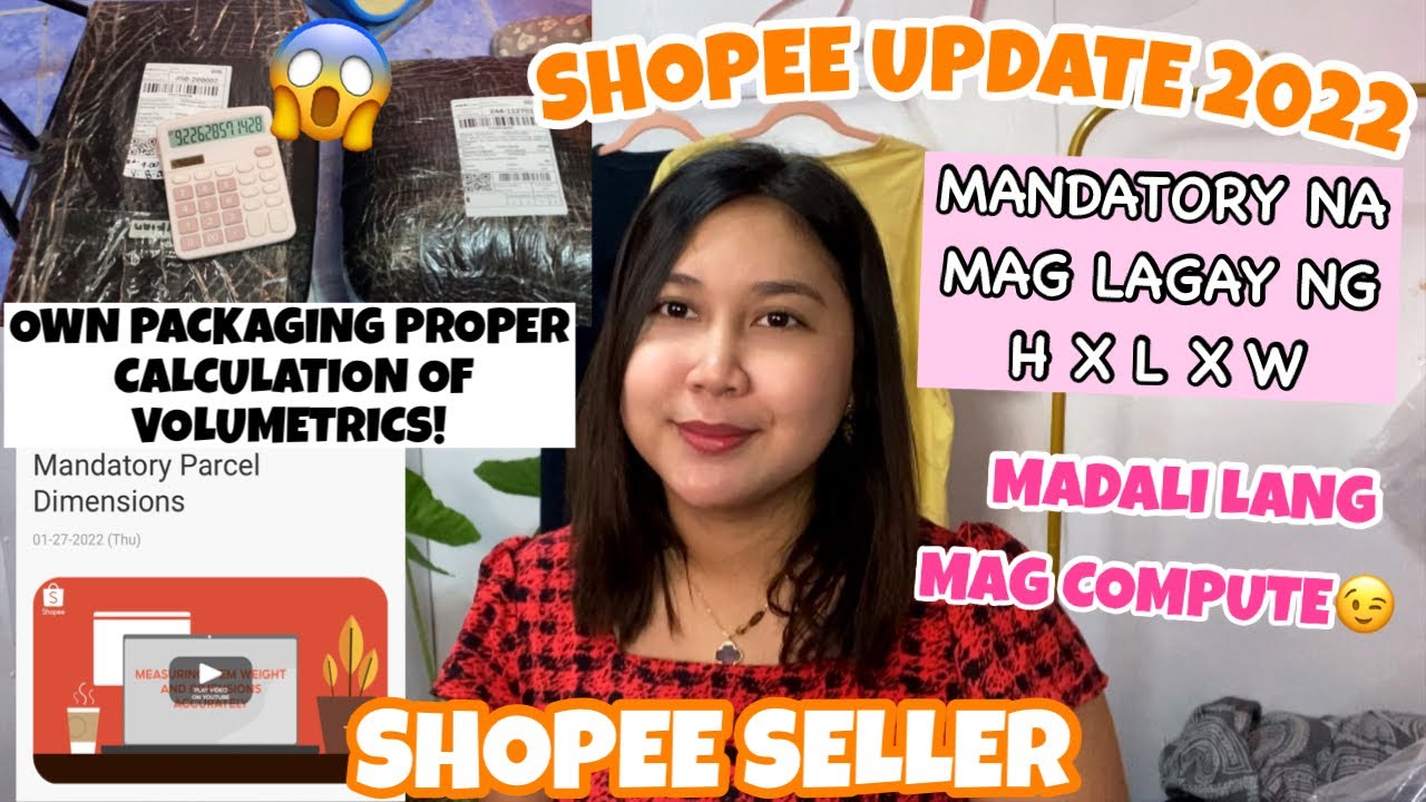 MANDATORY PARCEL DIMENSIONS VIA J&T, PROPER CALCULATION! (SHOPEE SELLER OWN PACKAGING) | Thatsmarya