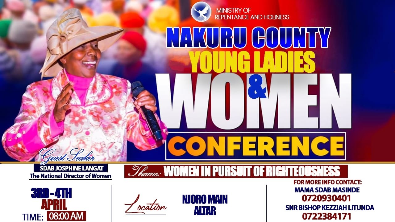 NAKURU COUNTY WOMEN`S CONFERENCE | DAY 1  | 3RD APRIL 2026.  | NJORO MAIN ALTAR.