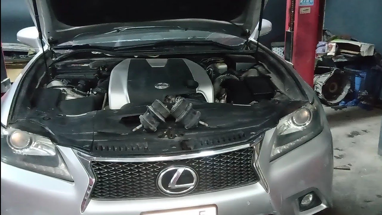 lexus gs350 engine mount replacement step by step