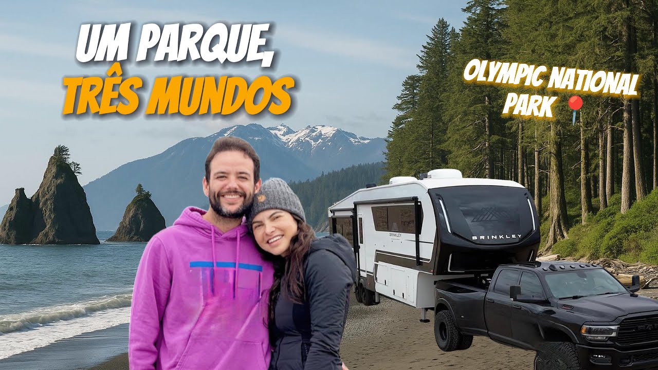 Praias, montanhas e florestas: 3 mundos em um parque nacional inesquecível