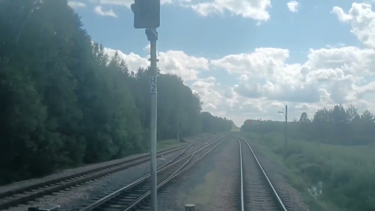 Прибытие на станцию Красный брод. 