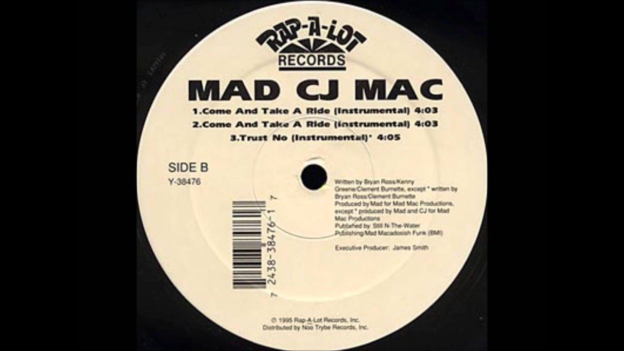 Mad CJ Mac ‎-- Come And Take A Ride Intrumental) HQ