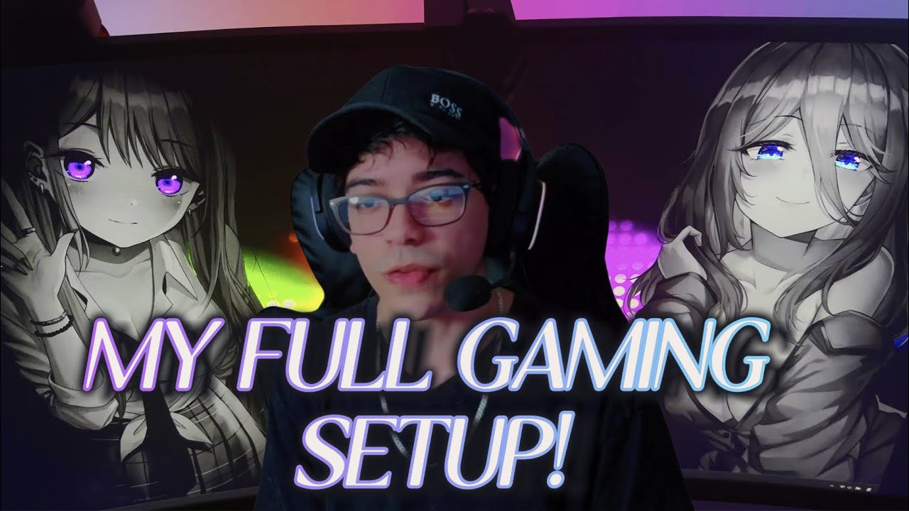 INSANE Gaming Setup 2025 | RGB + ASUS ROG Strix G16