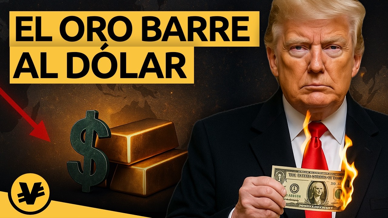 El D&Oacute;LAR se hunde por el ORO: los bancos centrales se rebelan contra EE.UU. - VisualEconomik