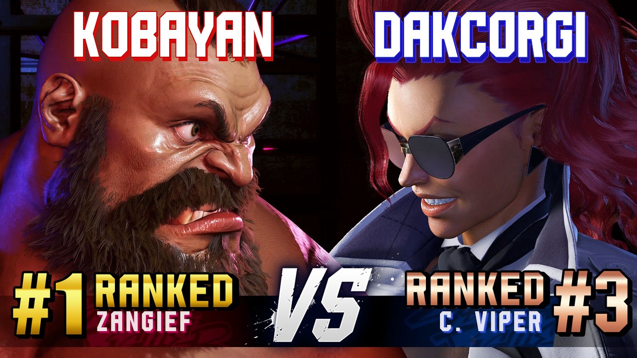 SF6 ▰ KOBAYAN (#1 Ranked Zangief) vs DAKCORGI (#3 Ranked C.Viper) ▰ High Level Gameplay