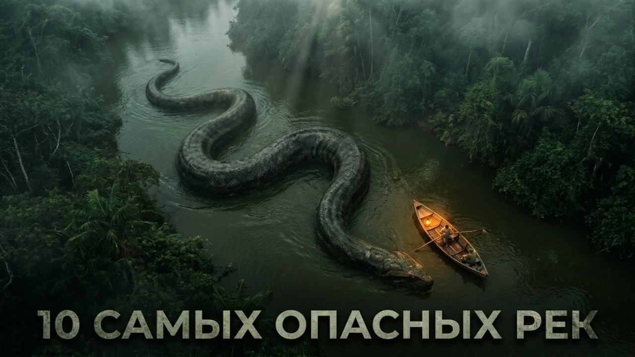 10 САМЫХ Опасных Рек Мира, Вы Точно Не Знали