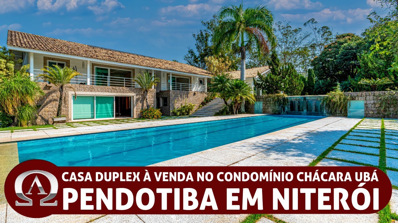 CASA DUPLEX à venda no condomínio CHÁCARA UBÁ em PENDOTIBA em NITERÓI!