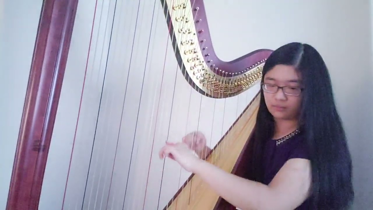 M. Tournier/C. Swanson Clair de Lune sur l'etang du parc from Image Suite no. 1 Op. 29 for Harp