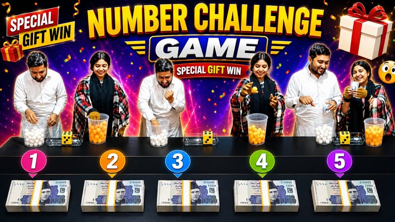 Chance Ball Race 💯 | Roll The Dice 🎲 And Count Your Ping Pong Balls Challenge Game #challengegame 