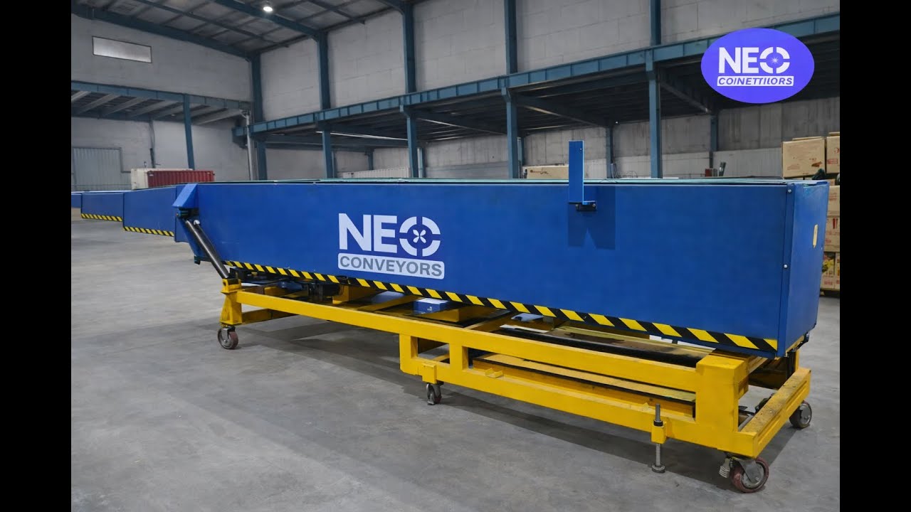 Telescopic Belt Conveyor Manufacturer in Manesar | Neo Conveyors