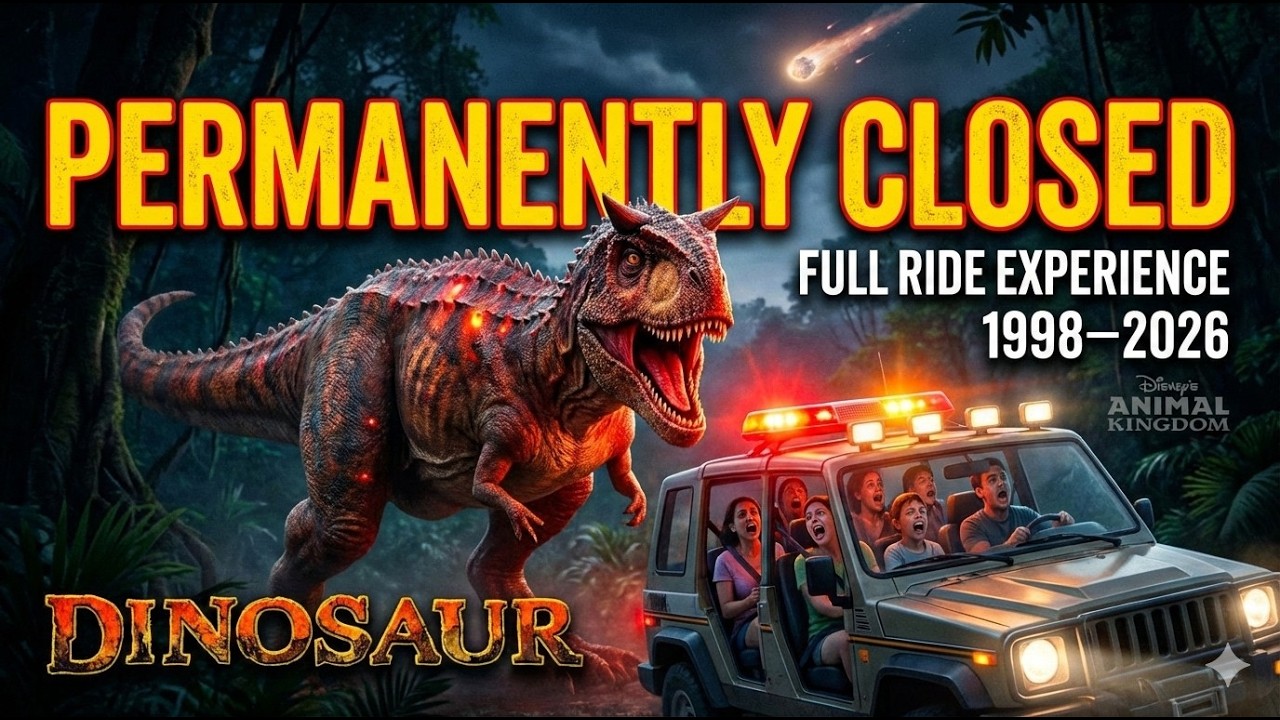 [FULL EXPERIENCE] Dinosaur Ride Final Ride-Through | Disney's Animal Kingdom (1998–2026)