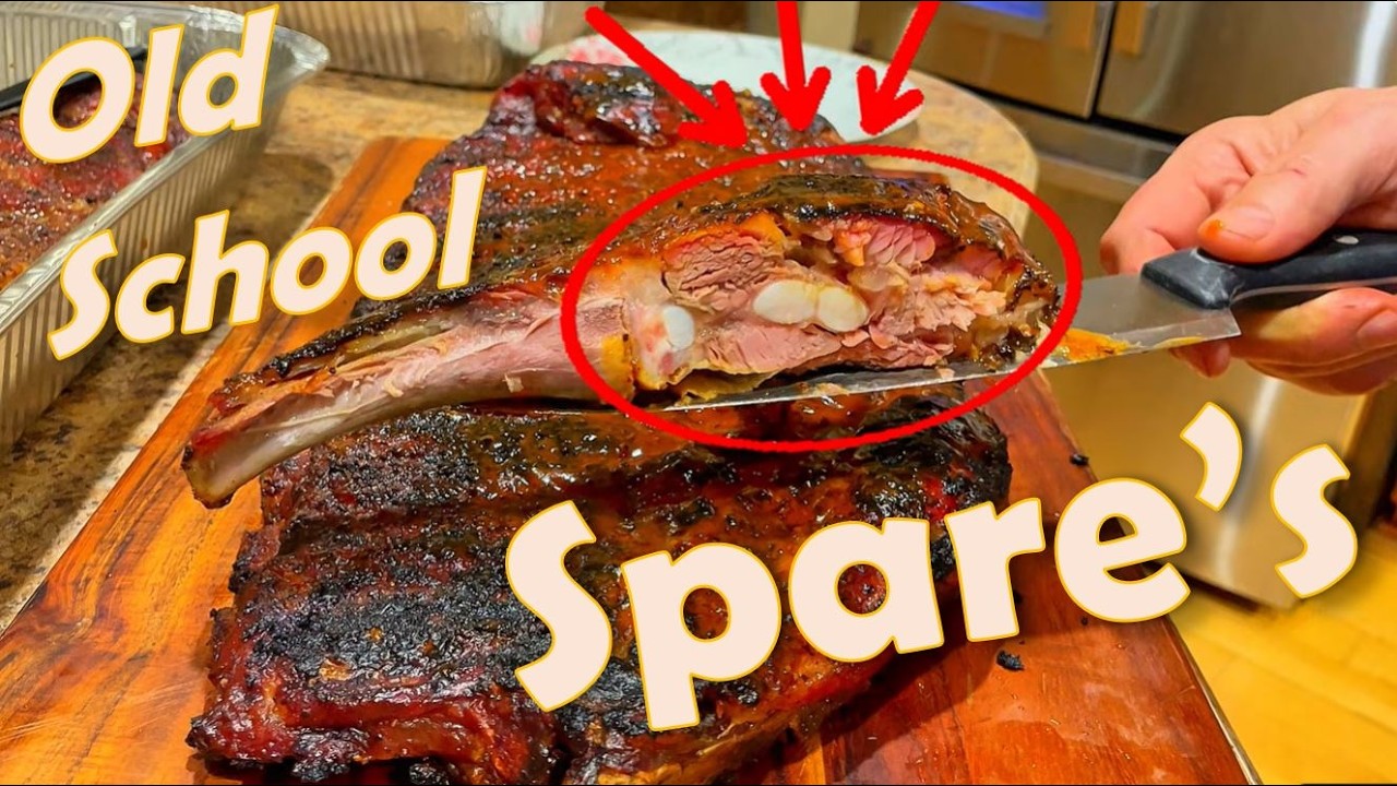 Fireplace Cooking - Ep. #10 - Old School Spare RIbs