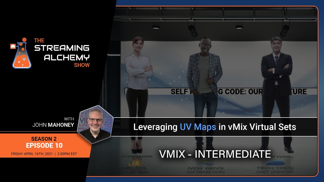 vMix – Leveraging UV Maps with vMix Virtual Sets