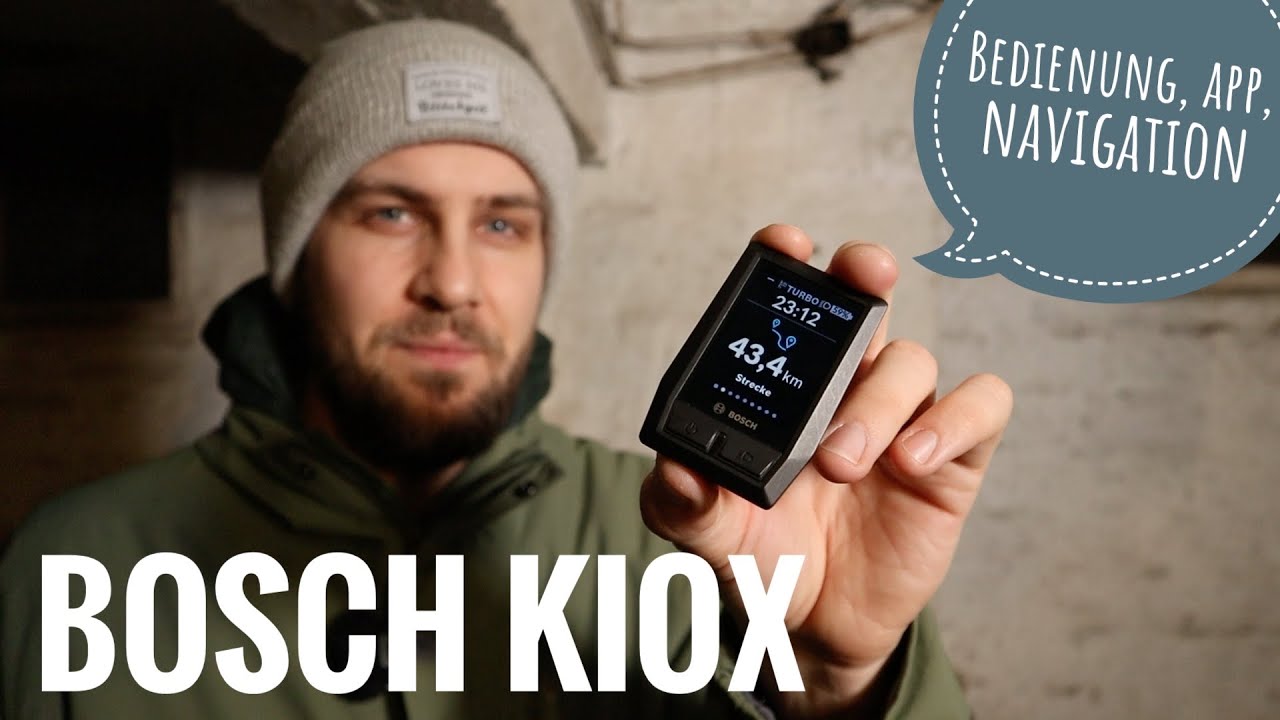 Bosch Kiox e-Bike Display: intelligent, connected, klein, nachrüstbar!