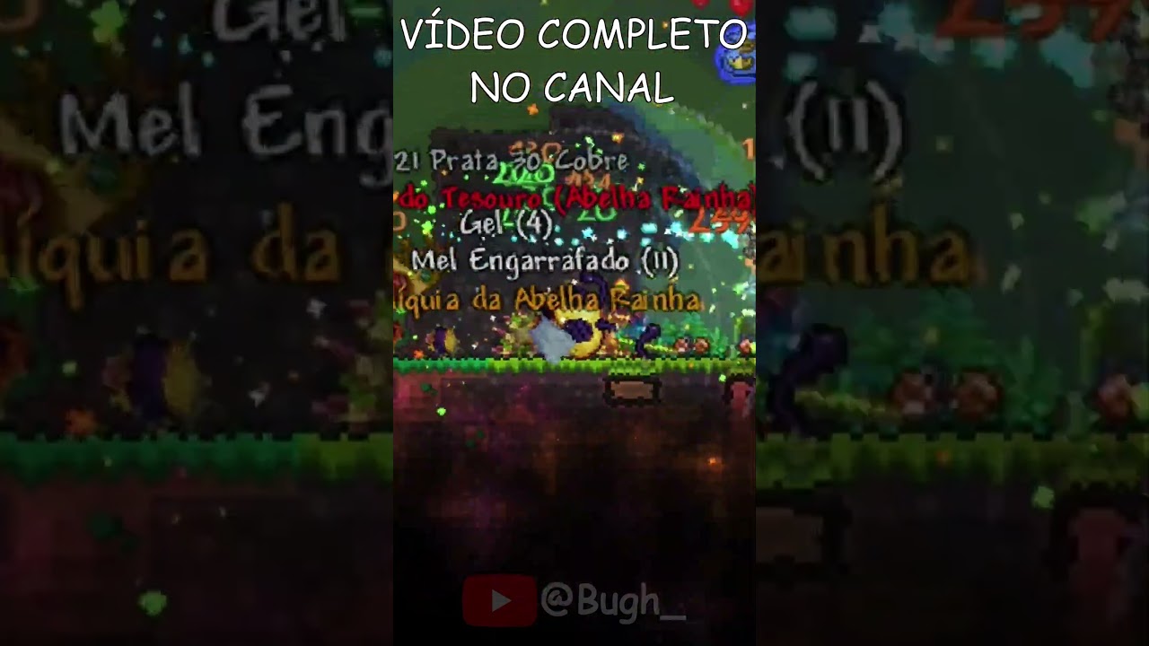 Show de Partículas🎉 contra King Slime e Queen Bee🐝!