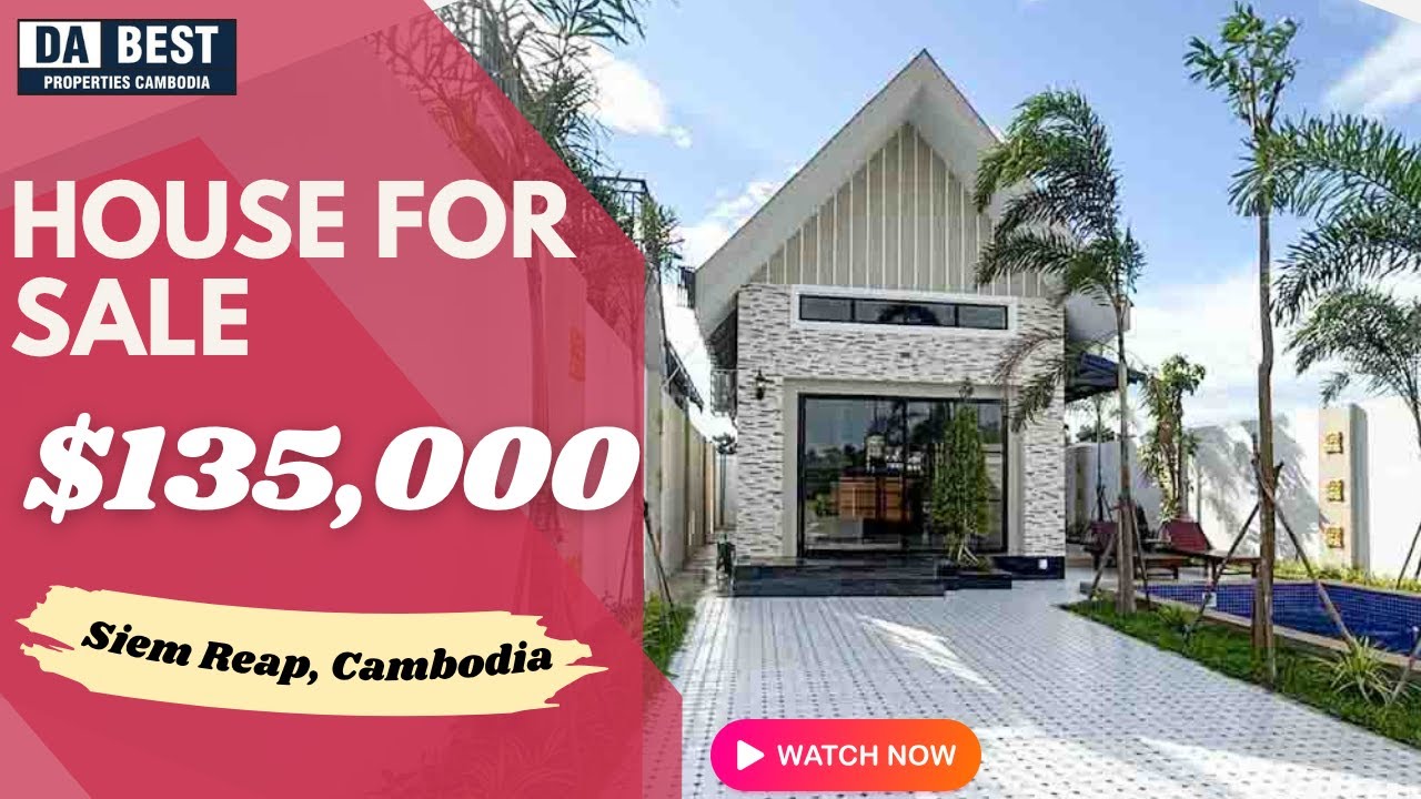 $135,000 House Tour in Siem Reap - Cambodia