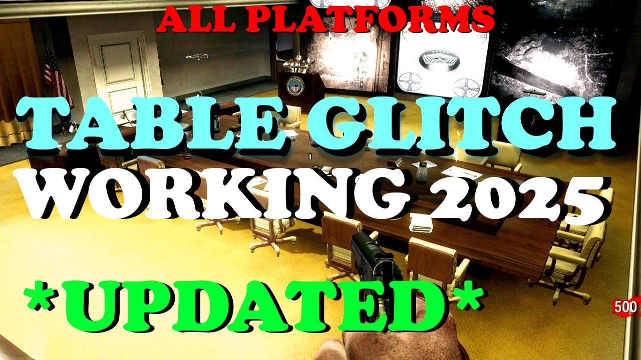 Black Ops: Zombies FIVE / Still working Table GLITCH 2025 WORKING ON ALL CONSOLES