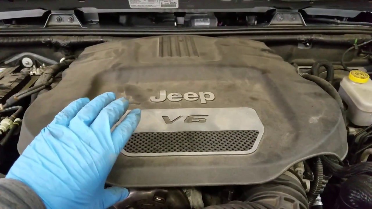 Oil filter location 2011 - 2017 Pentastar 3.6L V6 Chrysler Dodge jeep wrangler & Grand Cherokee