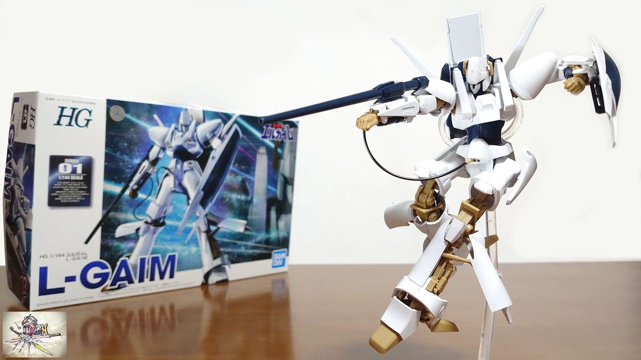 (HGエルガイムがアップグレード！可動範囲や色分け数がアップ！）HG 1/144 エルガイム　レビュー