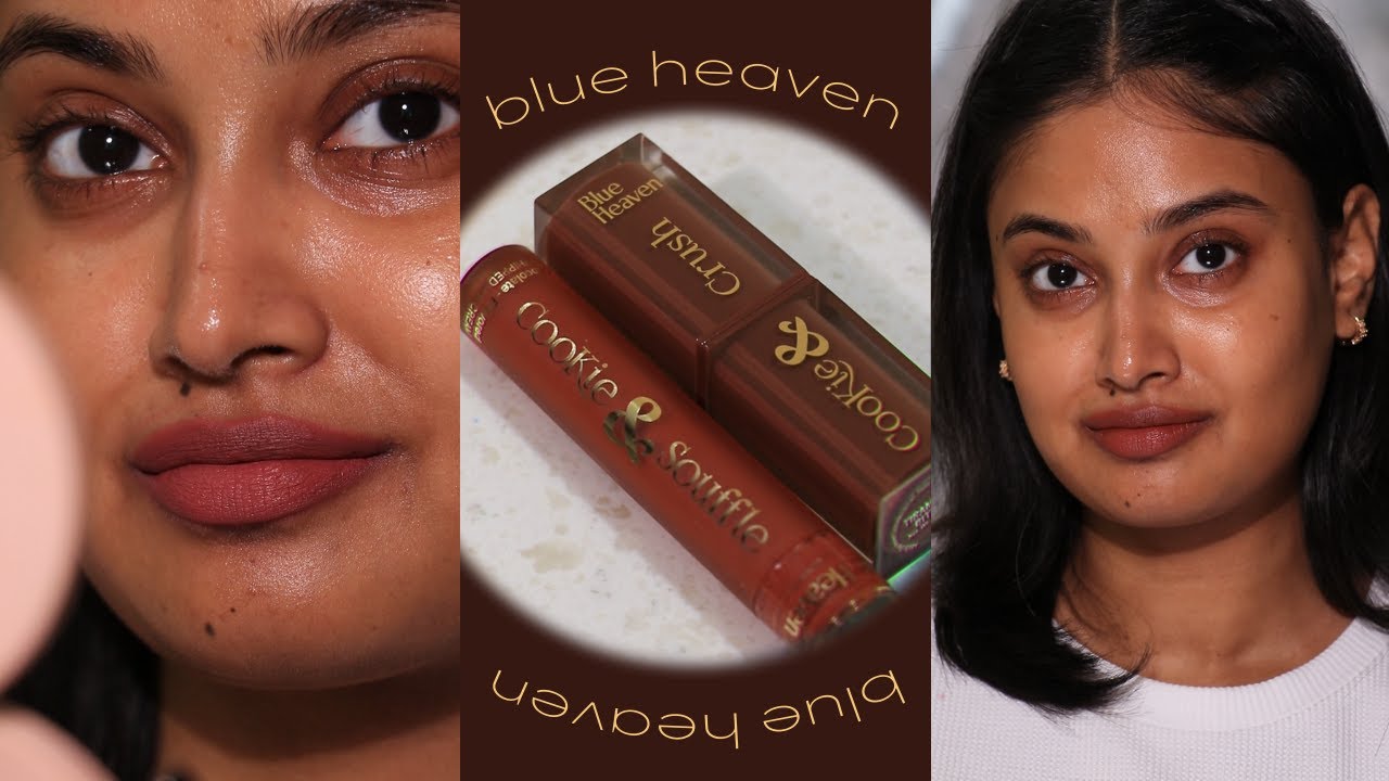I tried the *viral* Chocolate Flavored Lipsticks from Blue Heaven