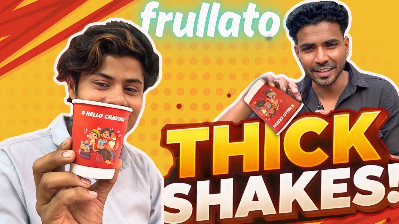 Thick shake ￼Frullato Kandivali Thakur village ￼